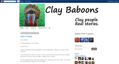 Desktop Screenshot of claybaboons.com